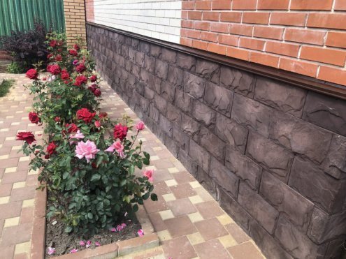 Искусственный камень плоский Eco Stone Денвер 07-31 коричневый рис 2