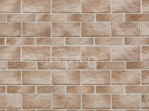 Искусственный камень плоский Atlas Stone Известняк микс 134 коричневый рис 1