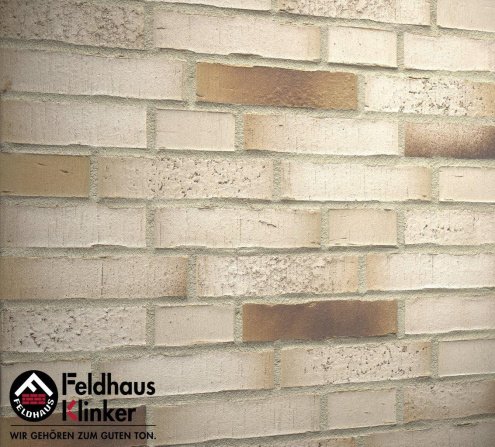 Кирпич клинкерный Feldhaus Klinker Vario М1000 K919DF 240х15х52 sabiosa solmati рельефный рис 1