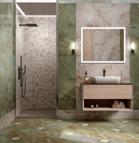Керамическая плитка Kerama Marazzi Джардини светло-бежевый матовая 400х73х28мм бордюр Багет BLF003R рис 2