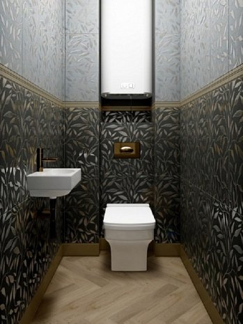 Керамическая плитка Kerama Marazzi Гинардо черный матовая 600х300х9мм декор OS/C10/11037R рис 2
