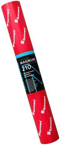 Супердиффузионная мембрана Eurovent Magnum 210 г/м2 50х1,5 м серый/черный рис 2