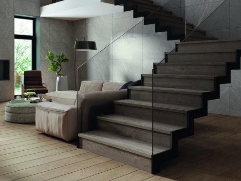 Керамогранит Estima Classic Wood серый матовая 1200х194х10мм рядовая плитка CW02 рис 3