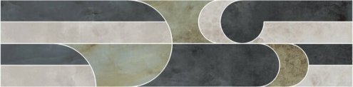 Керамогранит Kerama Marazzi Джардини мрамор глянцевая 600х150х11мм бордюр ID123 рис 1