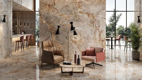 Керамогранит Ava Ceramica Marmo E Pietra Breccia Argentum lappato 2800х1200х6 мм рядовая плитка 163011 рис 2