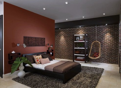 Искусственный камень плоский Eco Stone Старый город 07-06 коричневый рис 3
