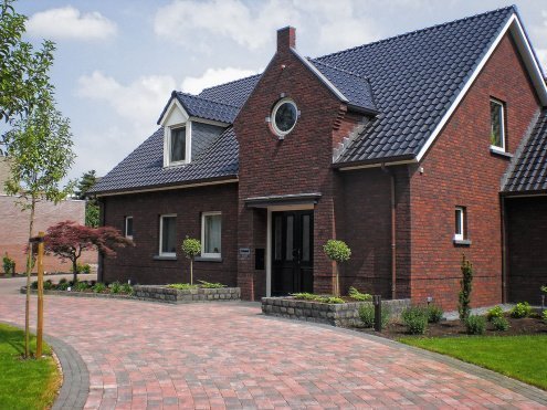 Кирпич ручной формовки Engels Baksteen Handform Blauw paars antiek М175 DF 210х100х65 мм под старину красный рис 3