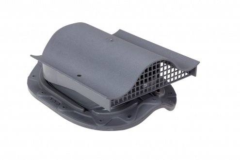Вентилятор скатный Vilpe MUOTOKATE KTV без адаптера серый RR23/RAL7015 рис 1