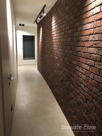 Искусственный камень плоский Leonardo Stone Орли 443 коричневый рис 6