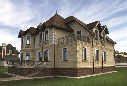 Искусственный камень плоский White Hills Шеффилд 432-40 коричневый рис 2