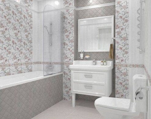 Керамическая плитка Kerama Marazzi Марсо белый обрезной матовая 300х50х19мм бордюр Багет BLC017R рис 2