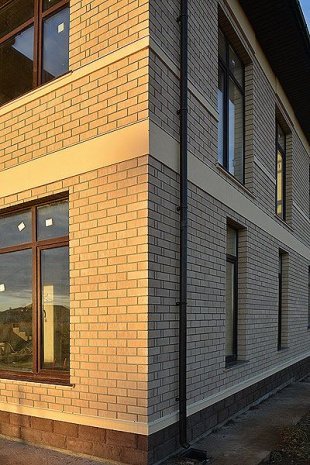 Искусственный камень плоский Eco Stone Клинкер 01 бежевый рис 6