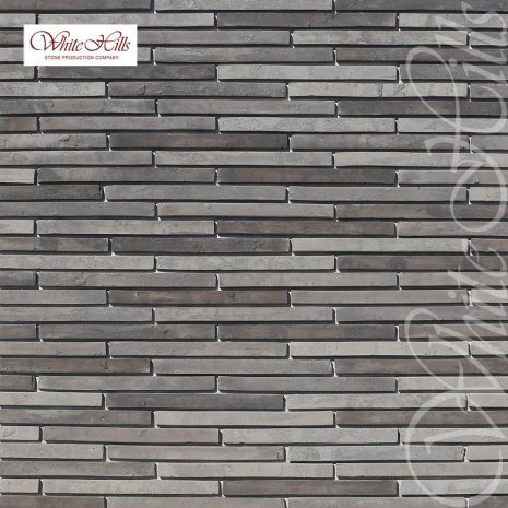 Искусственный камень плоский White Hills Реген Брик 693-80 серый рис 1