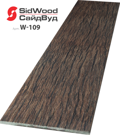 Сайдинг SidWood прямой Premium 3000х190х8 мм W-109 рис 1