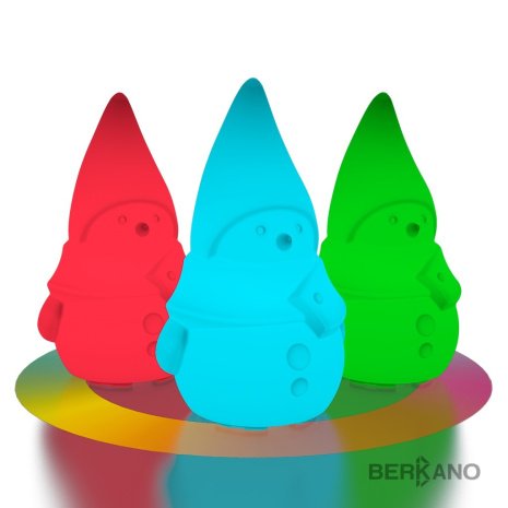 Снеговик Berkano Mr.Snowman M, размер: 55x50x90см, подсветка LED RGB, E27, IP68, арт.210_025_03_105 рис 1