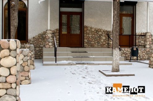 Искусственный камень угловой Камелот Юкон 2074 бежевый рис 3