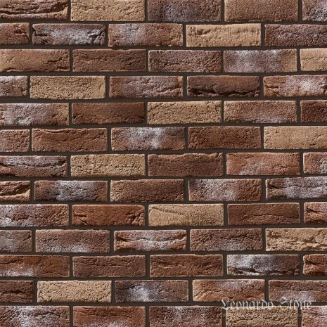 Искусственный камень плоский Leonardo Stone Лувр 402 коричневый рис 1