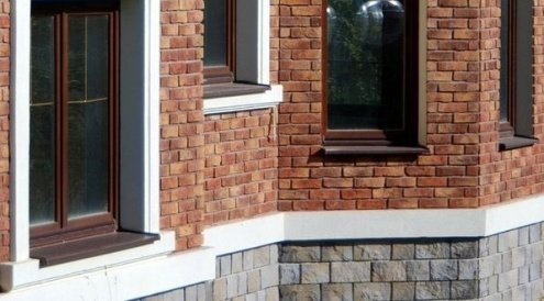 Искусственный камень плоский White Hills Лорн 416-80 серый рис 2
