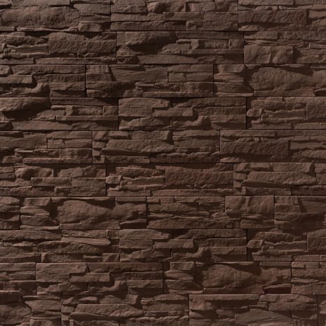 Искусственный камень плоский Leonardo Stone Корсика 510 коричневый рис 1