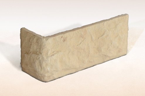 Искусственный камень угловой Eco Stone Юкон 01 бежевый рис 2