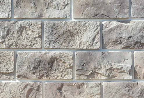 Искусственный камень плоский Eco Stone Шале 06-08 серый рис 1
