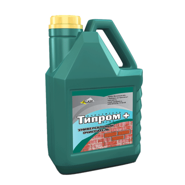 Очищающая жидкость для фасадов Типром Плюс (канистра: 5л) рис 1