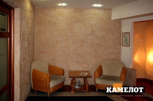 Искусственный камень угловой Камелот Нарва 2048 бежевый рис 3