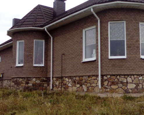 Искусственный камень плоский White Hills Рока 610-40 коричневый рис 3