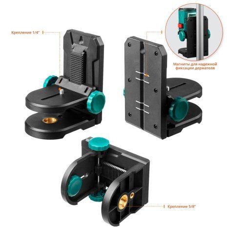 Нивелир лазерный линейный KRAFTOOL CL-20 #4, 20м, IP54, точн. 0,2 мм/м, держатель, штатив, в кейсе арт.34700-4_z01 рис 8