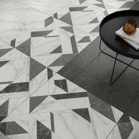 Керамогранит Kerama Marazzi Буонарроти мозаичный матовая 600х600х11мм рядовая плитка SG643000R рис 2