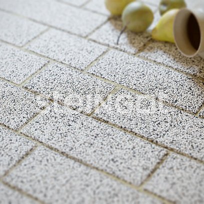 Тротуарная плитка Steingot Премиум Маринталь bianco nero частичный прокрас 360/280/180/140х120х60 мм рис 1