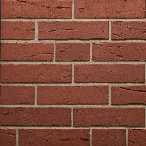 Кирпич клинкерный Edelhaus Klinker Ульм М300 1 NF 250х120х65 красный рис 2