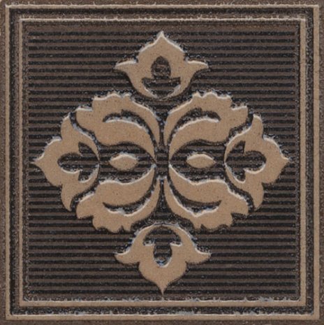 Керамогранит Kerama Marazzi Версаль коричневый матовая 70х70х11мм вставка AD/B400/SG9297 рис 1