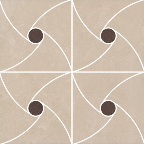 Керамогранит Kerama Marazzi Версаль бежевый матовая 300х300х11мм декор наборный ID109 рис 1