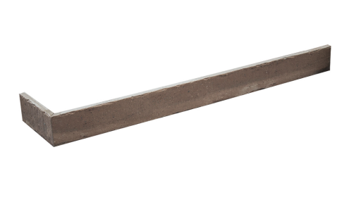 Клинкерная плитка DeKeramik Quarzit DKK852 Citrin 115/480х40х10 мм угловой элемент рис 1