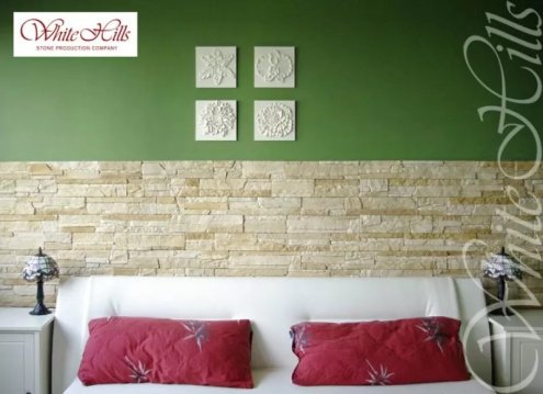 Искусственный камень плоский White Hills Каскад Рейндж 230-20 бежевый рис 2