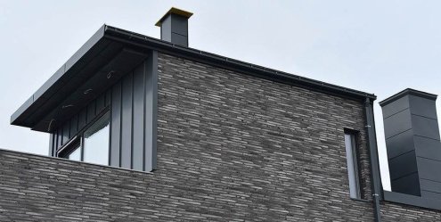 Искусственный камень плоский White Hills Реген Брик 694-80 черный рис 3