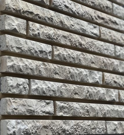 Искусственный камень плоский Atlas Stone Ригель стоун 161 бежевый светлый рис 2