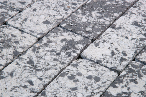 Тротуарная плитка Фабрика Готика Granite Плита Finerro диорит частичный прокрас 600х300х60 мм рис 1
