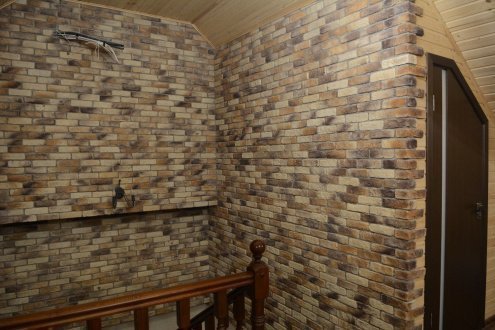 Искусственный камень плоский Eco Stone Квебек 01-27 коричневый рис 4