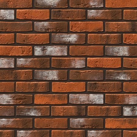 Искусственный камень плоский Leonardo Stone Дижон 480 красный рис 1