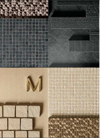 Керамогранит Italon MATERIA Gold naturale 300х300х8мм мозаика 600080000353 рис 3