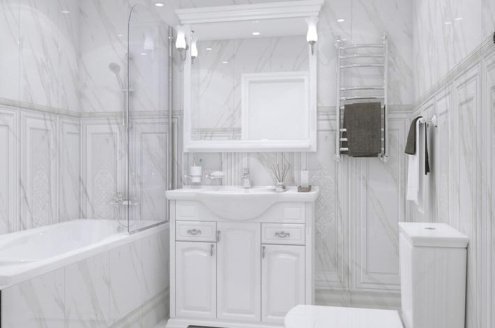 Керамическая плитка Kerama Marazzi Прадо белый структурная 400х34х10мм бордюр LSA014R рис 2