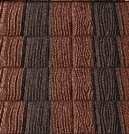 Композитная черепица гонт Metrotile iShake викториан с посыпкой 1340х430 мм рис 1