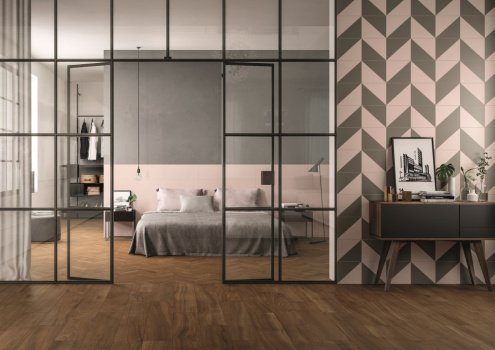 Керамогранит Italon Element Wood Mogano naturale/rettificato 1200х200х10мм рядовая плитка 610010001091 рис 2