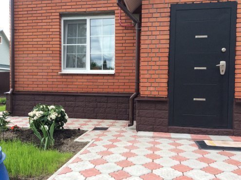 Искусственный камень плоский White Hills Шеффилд 434-40 коричневый рис 2