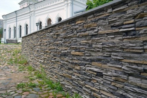 Искусственный камень плоский White Hills Кросс Фелл 100-80 серый рис 4