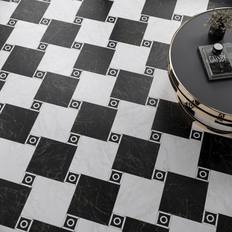 Керамогранит Kerama Marazzi Фрагонар черный матовая 300х300х11мм напольная плитка SG932200R рис 3