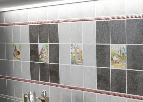Керамическая плитка Kerama Marazzi Бисер платина глянцевая 200х60х11мм бордюр карандаш POD016 рис 3