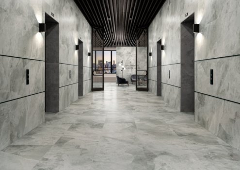 Керамогранит Italon Шарм Silver naturale/rettificato 600х600х10мм рядовая плитка 610010001190 рис 3
